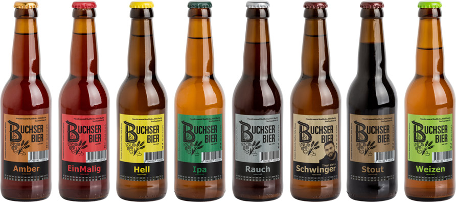 Buchser Bier, unsere Biersorten